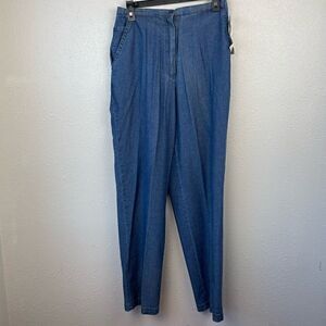 NWT Melrose Studio Womens Denim Pants Size 10